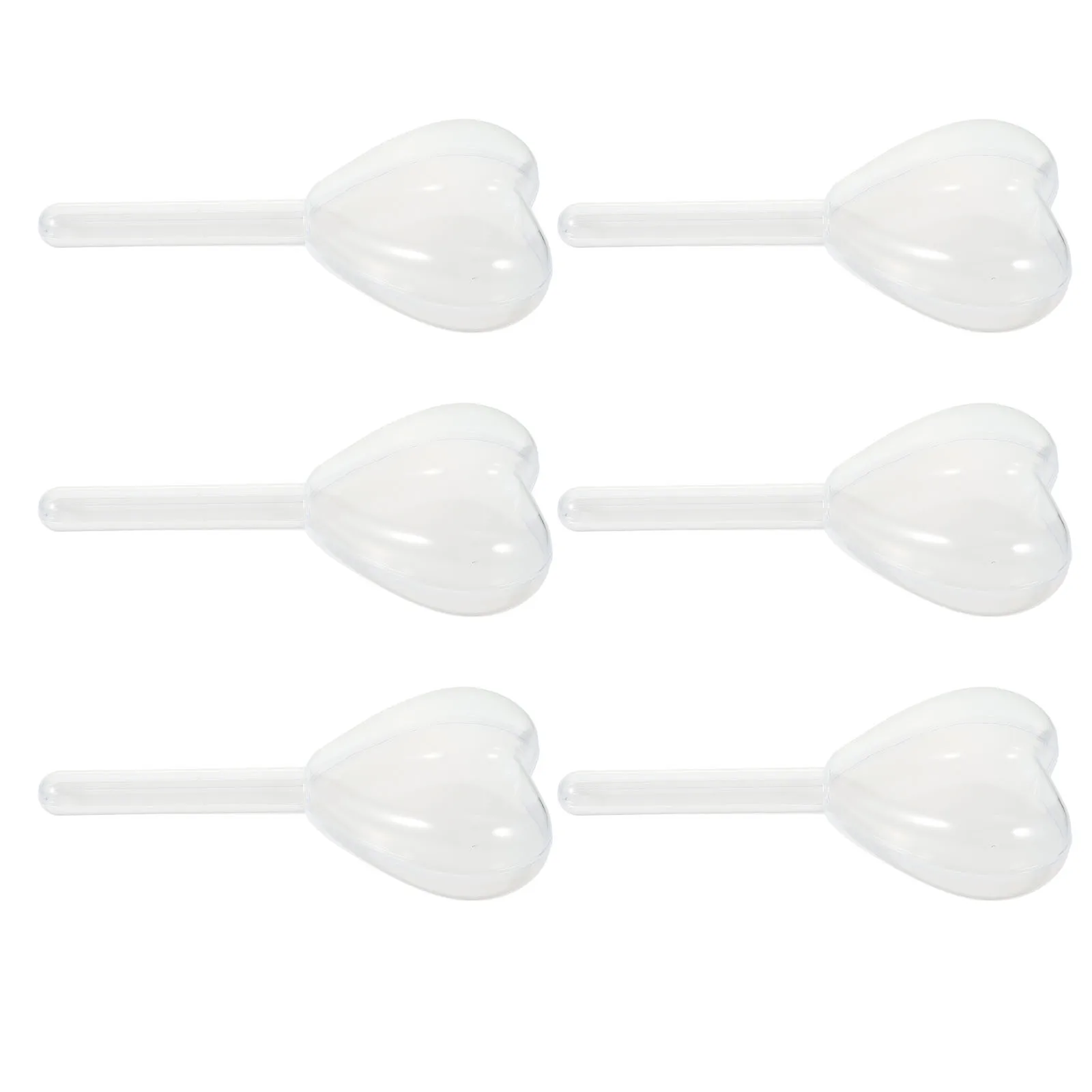 

6 Heart Shaped C y Boxes Durable Premium Plastic Wedding Favor Containers Party Gift Packaging Box y Storage