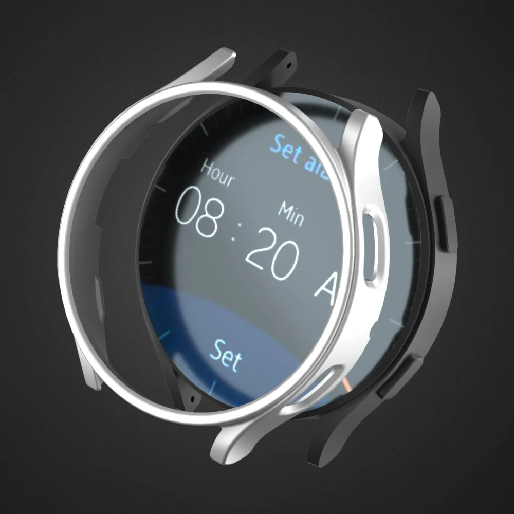 Uhren abdeckung für Samsung Galaxy Uhr 6 5 4 40mm 44mm 42mm 46mm 45mm PC mattes Gehäuse Schutzs toß stange Shell Watch 5/5Pro/6Classic