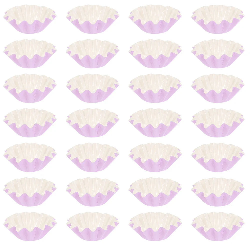 

100 Pcs PET Coated Wax Paper Cups for Warmers Aromatherapy Tray Liners Scented Wax Melts Heater Liners