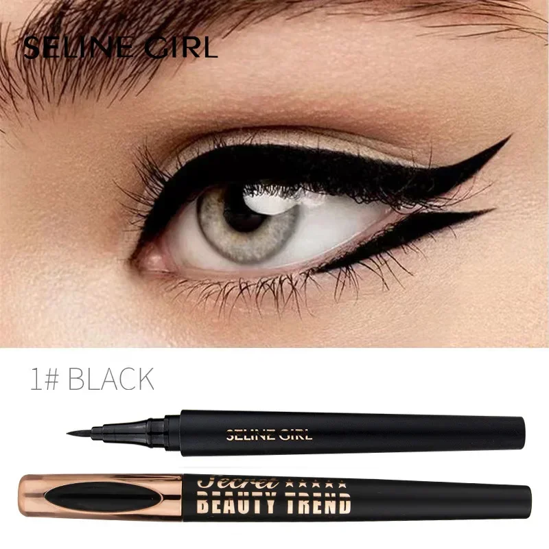 

Ультратонкая водостойкая жидкая подводка для глаз Sdatter, корейский макияж для женщин, гладкая Черная Подводка для глаз, карандаш, Стойкая подводка для глаз