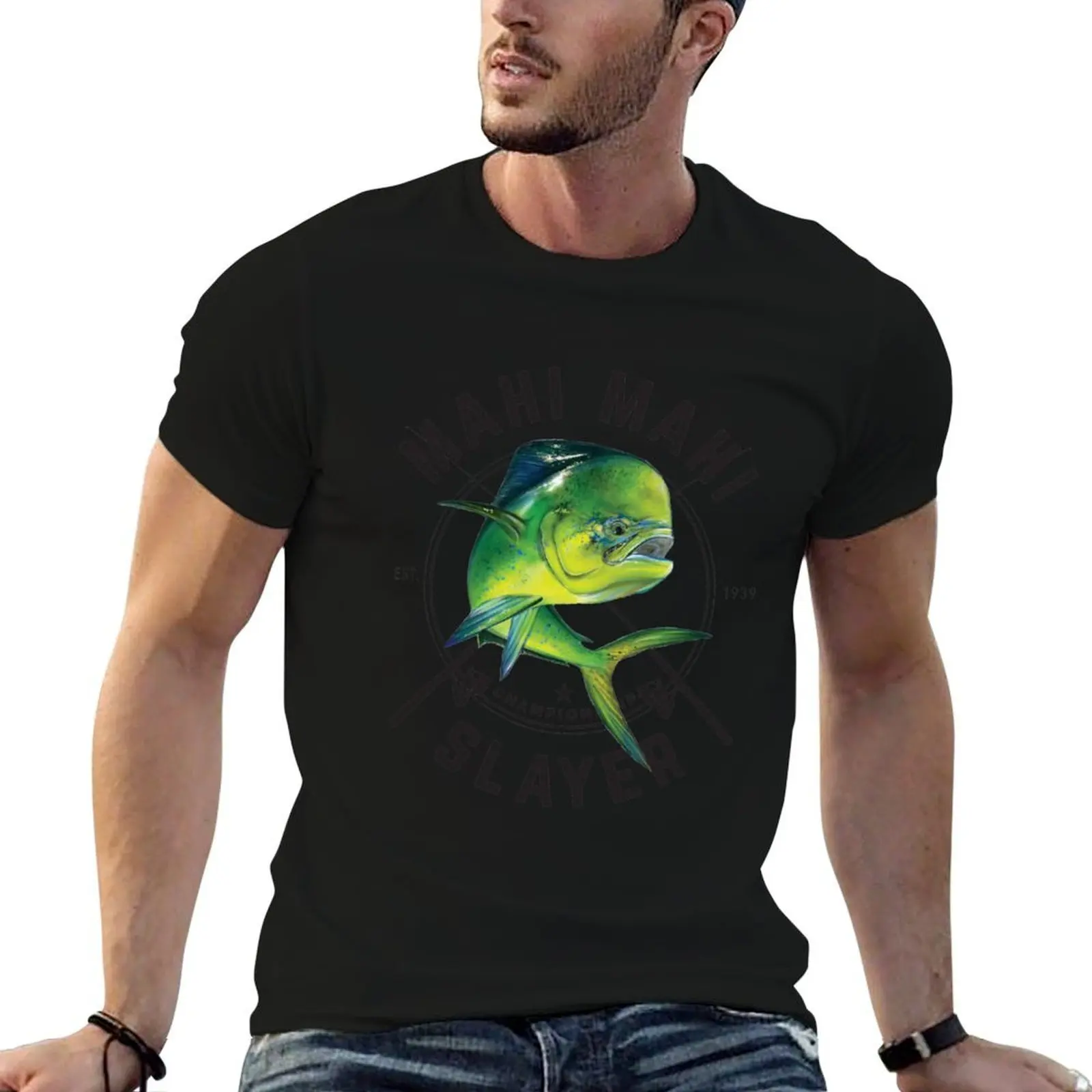 

Mahi Mahi Slayer T-Shirt man t shirt summer man t shirts for men casual man t shirt luxury T-shirt