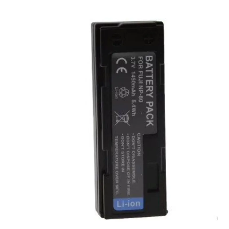 Bateria do aparatu NP-80, ładowarka do aparatów cyfrowych Fuji 4800/4900/4900Z 6900/6900Z 2700, 3.7V 1450mAh