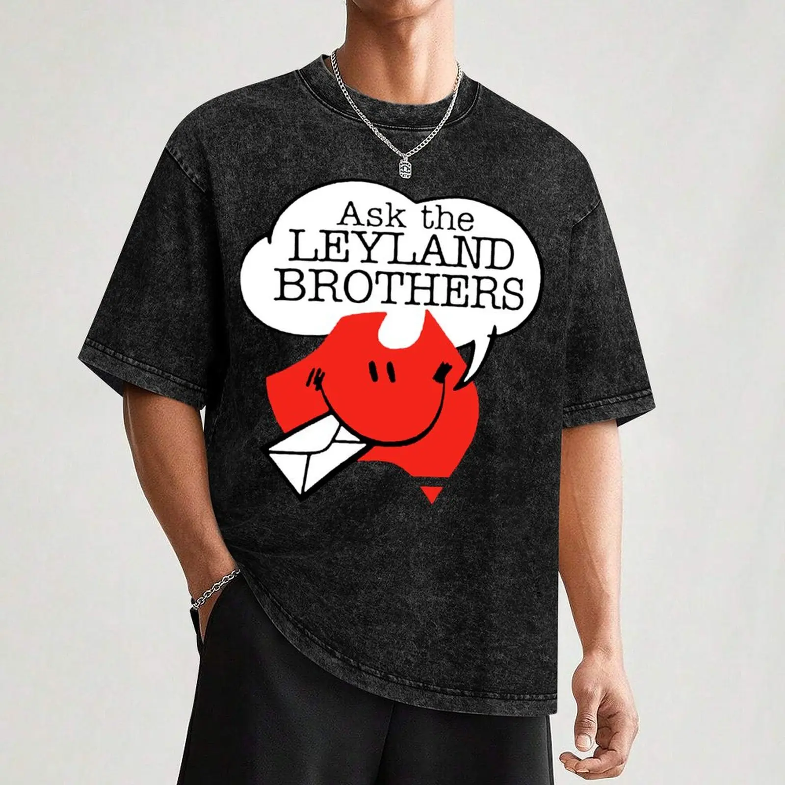 Ask the Leyland Brothers T-Shirt Functional Casual Short Sleeve Tee