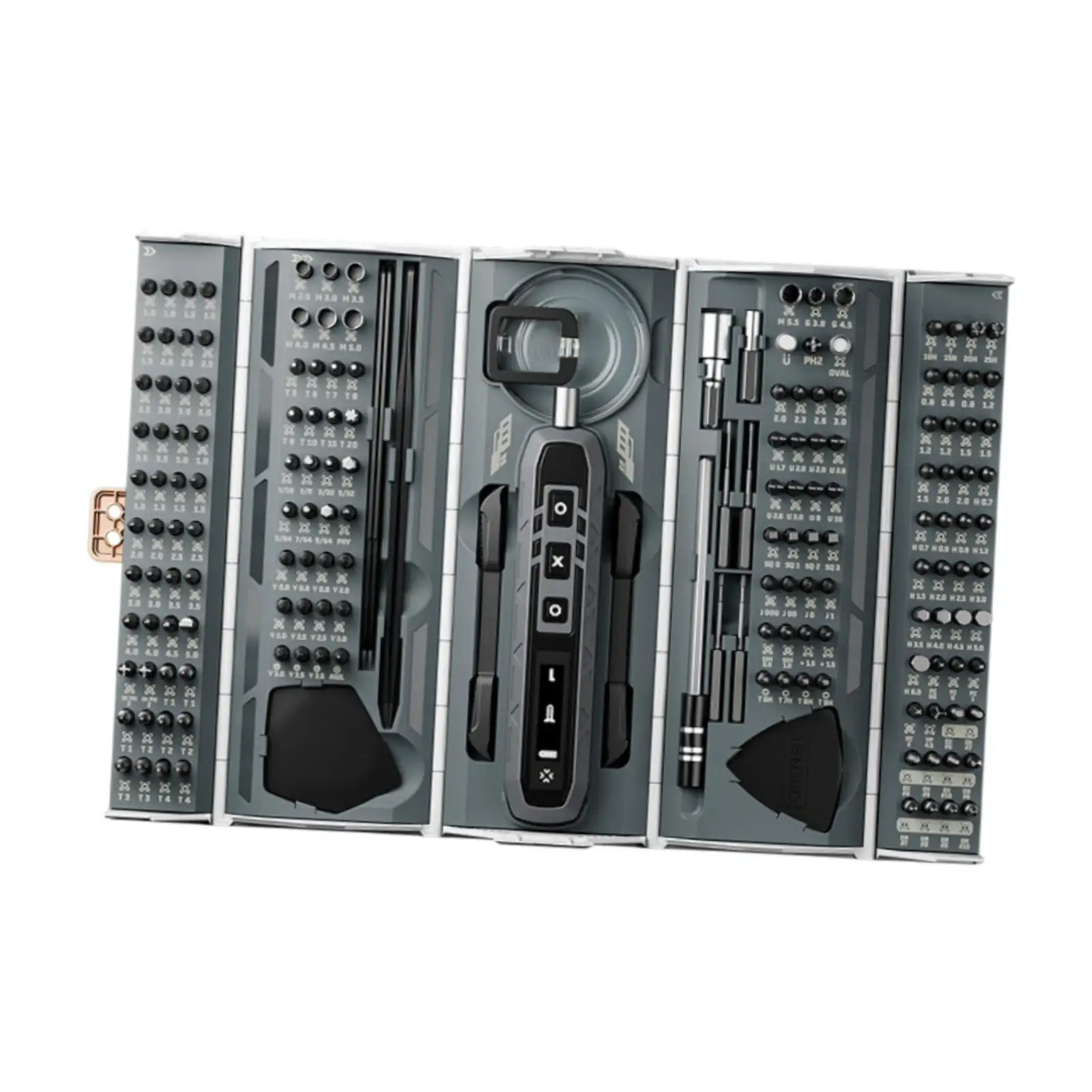 Zestaw wkrętaków elektrycznych precyzyjnych akumulatorowych z 162 bitami, zestaw wkrętaków 180 w 1 do telefonu, laptopa, komputera, zegarka, aparatu.