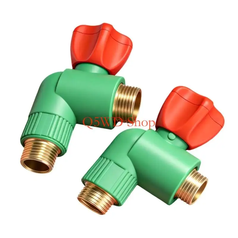 Q5WD Straight Through Valves Corrosions Resistant For Hot And Cold Water