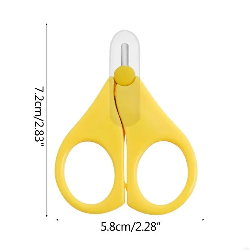 Baby Safety Finger Trimmer Scissor Portable Mini Manicure Cutter Scissors Baby Care for Shell L4MC