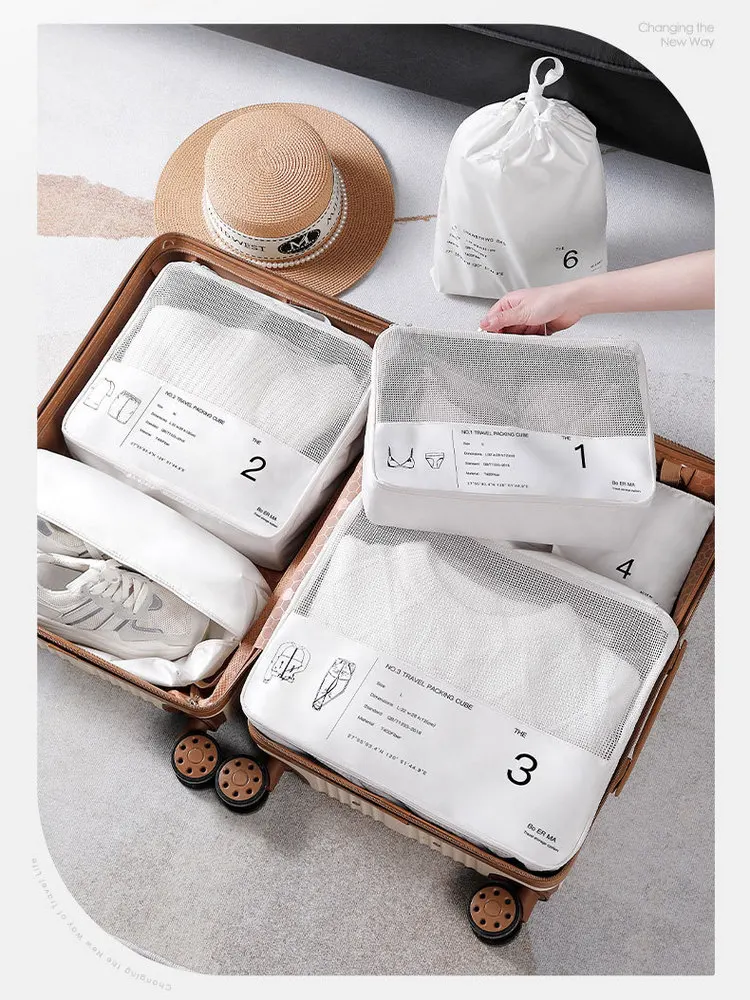 45*35cm Repackaging Bag Portable Travel Clothing Bag Underwear Organizer Bag Suitcase Repackaging Bag