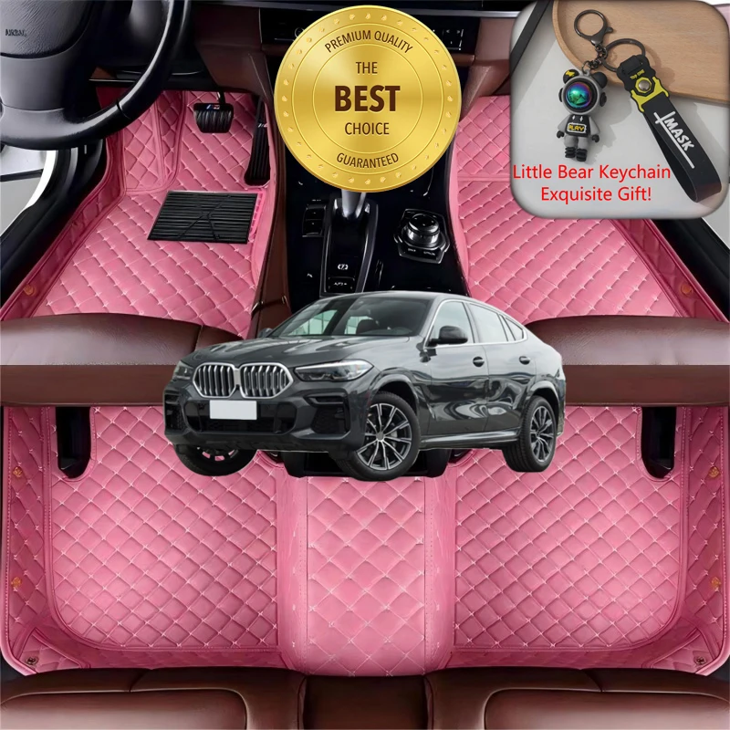 

Customized Fit for BMW X6 SUV 2008-2025 Car Floor Mats All-Weather Luxury Car Accessories Auto Carpet Mats Left/Right-hand Drive