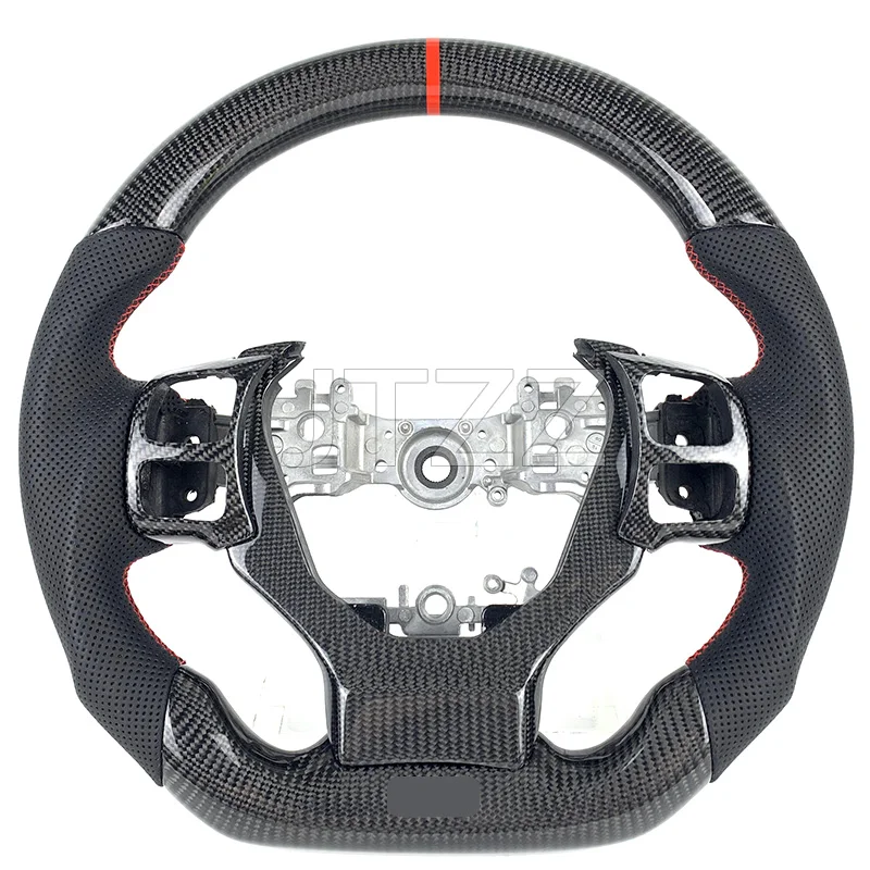 2015 2016 2017 2018 2019 2020 2021 2022 2023 2024 For Lexus is RCF  Sport NX200 250 350 Carbon fiber leather steering wheel