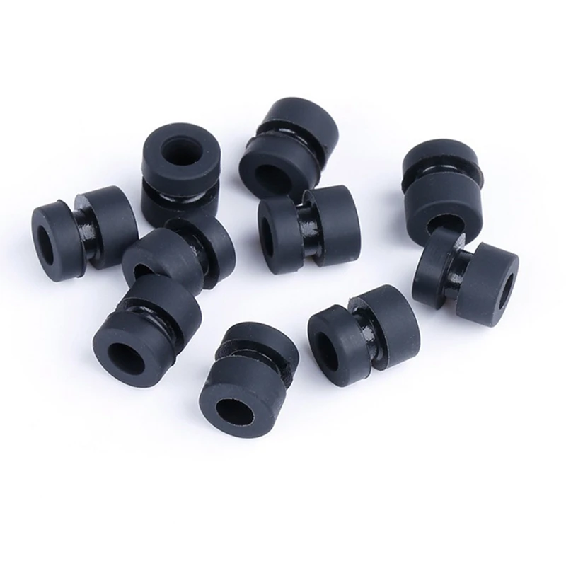 Bolas amortecedoras de borracha anti vibração para controlador de voo, absorção de choque suave, V2, FPV, F4, F7, M3, 20pcs