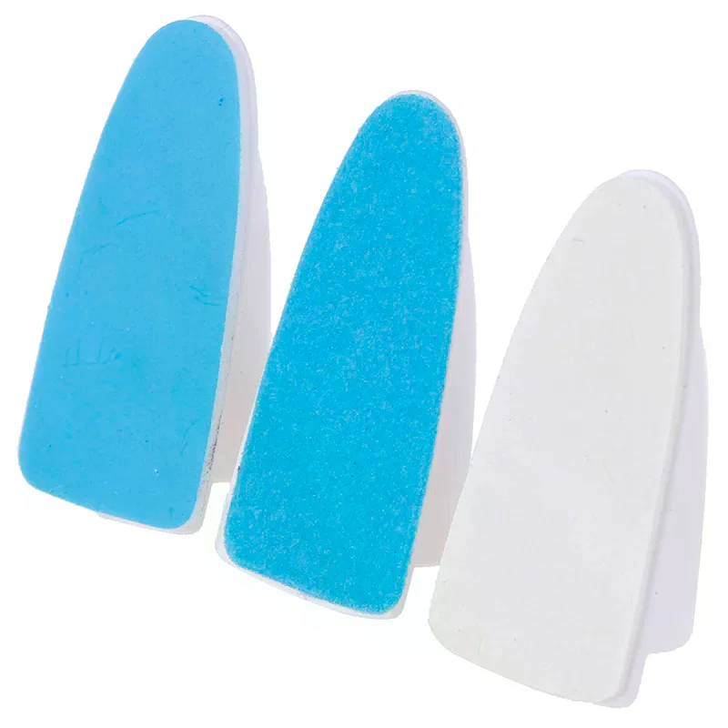 Cabeças de substituição 3 bits elétrica máquina lixa prego pedicure buffer kit ferramenta