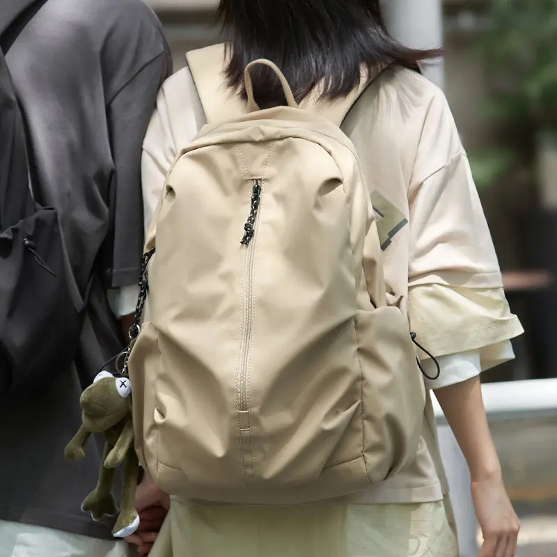 Backpack for women, large capacity student backpack, fashionable and versatile computer backpack, minimalist travel bag