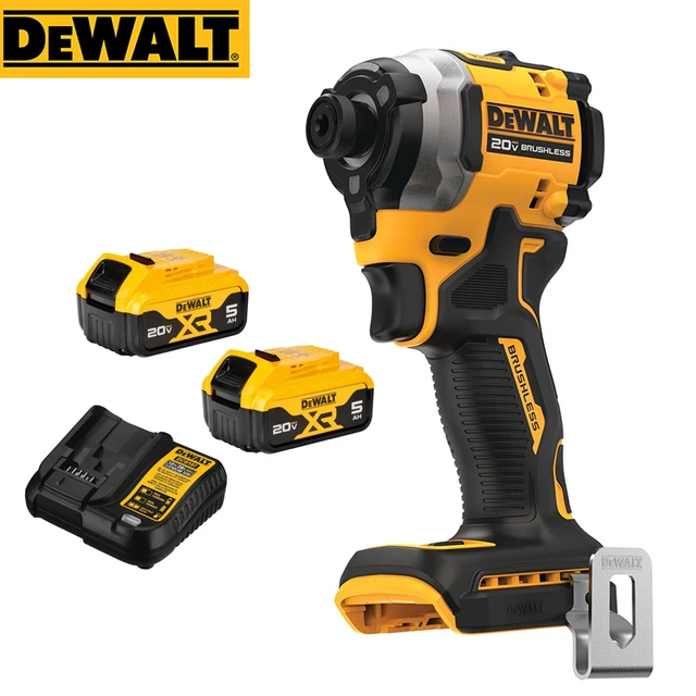 Dewalt-電動ドライバー20v,dcf850,コードレスブラシレス,ハンドドリル,コンボキットインパクトレンチ,リチウム電池付き -  AliExpress