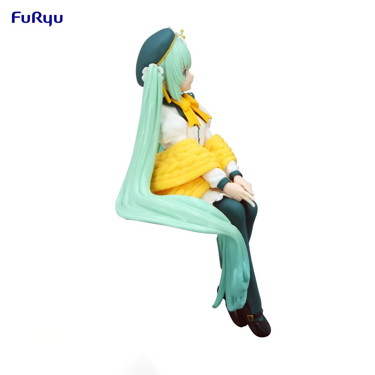 100% Original in Stock FuRyu  Noodle Stopper Figure Piapro Characters Hatsune Miku Lily, White Anime Figure  Collection Series