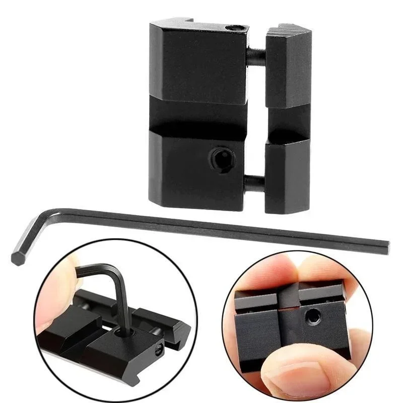 11mm/10mm to 20mm/21mm Weaver Picatinny Scope Rail Mount Converter Adapter Airsfot Wargame Hunting