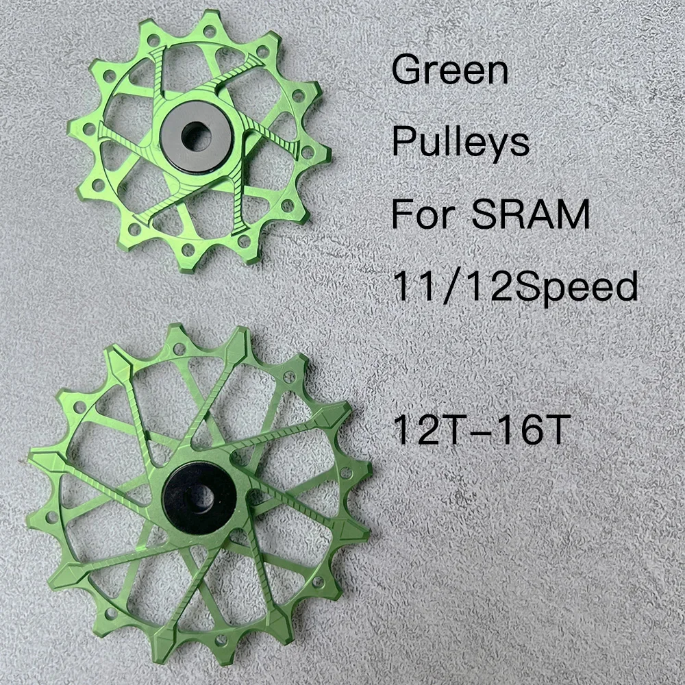 Mtb Road Rear Derailleur Cage Pulley Wheels for SRAM 11/12 Speed Derailleur Oversized Bearing For NX GX X01 XX1 EAGLE AXS image 3