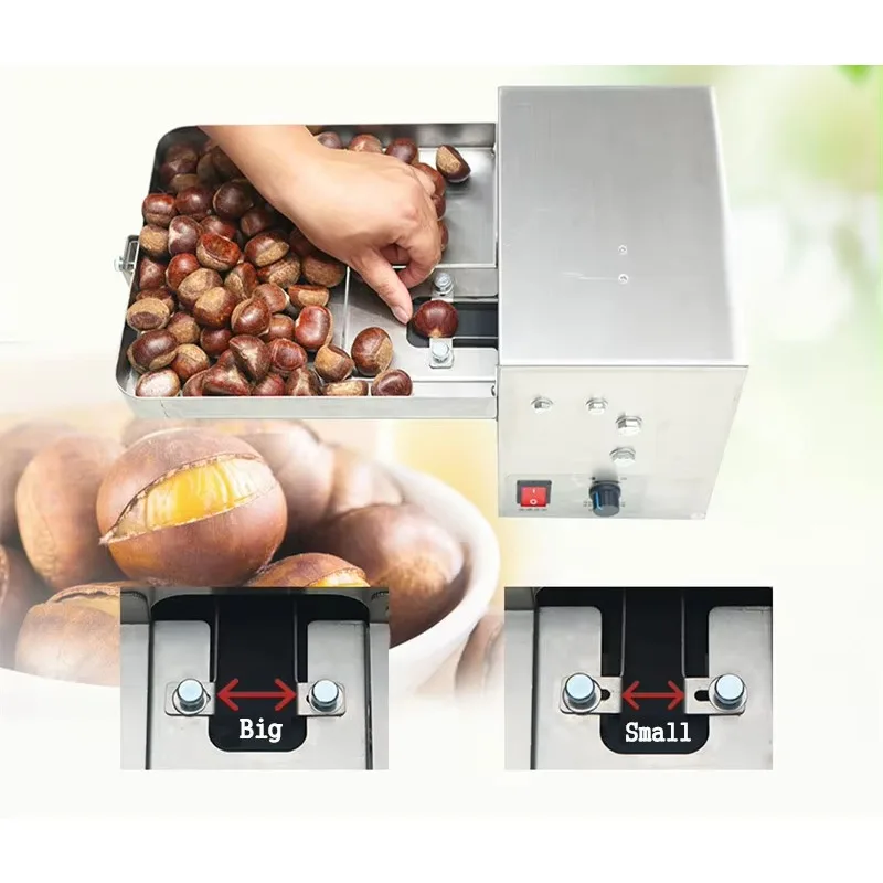 Hot Selling Food Shop Nuts Processing Machine Farm Chestnut Cutting Machine