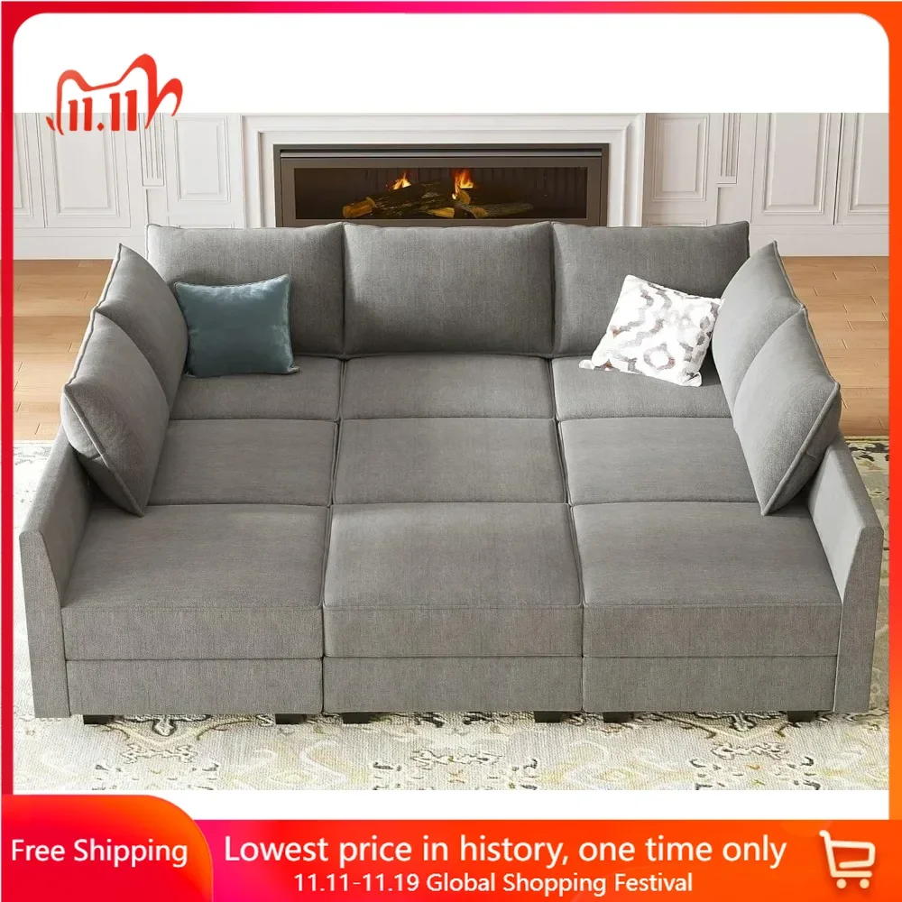 

Sectional Sofa with Storage Sleeper Sectionals Sofa Modular Sectional Couch for Living Room Modular Sectional Couch