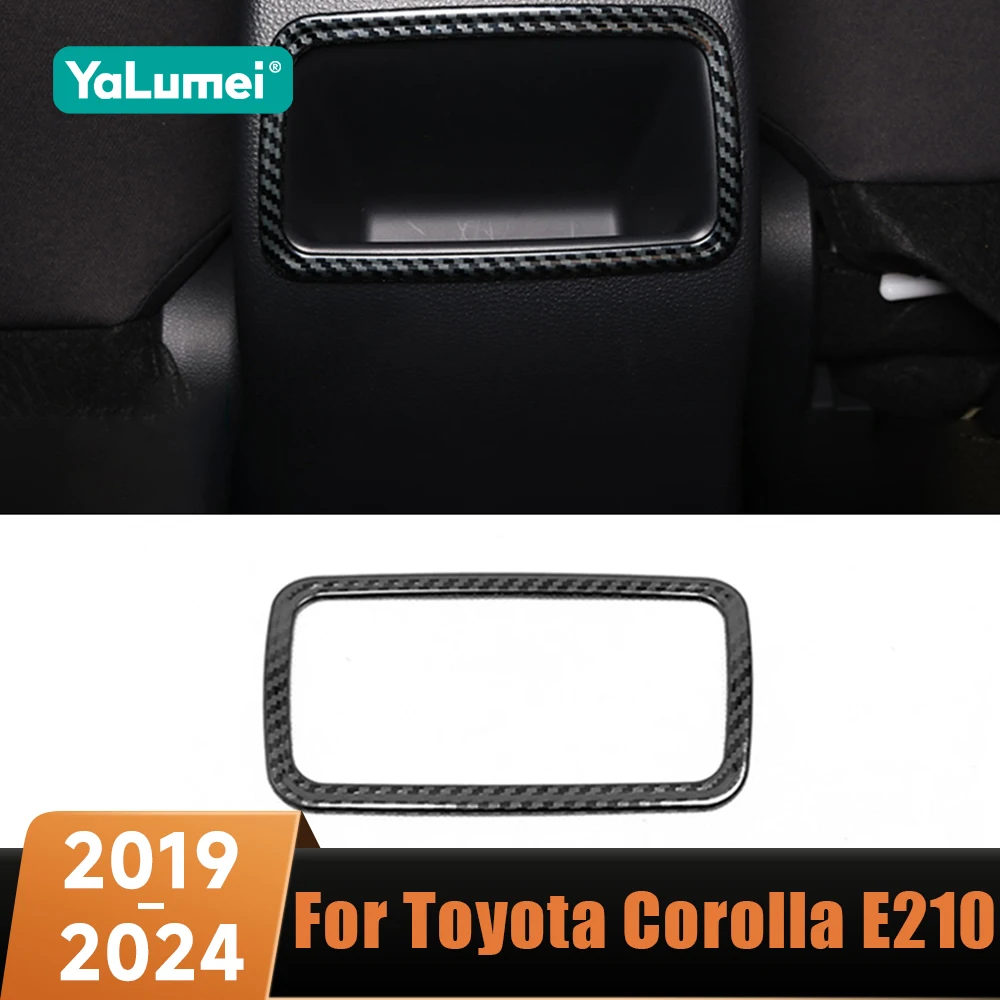 Auto Hinten Klimaanlage AC Vent Grill Outlet Abdeckung Panel Trim Für Toyota Corolla E210 2019 2020 2021 2022 2023 2024 Hybrid