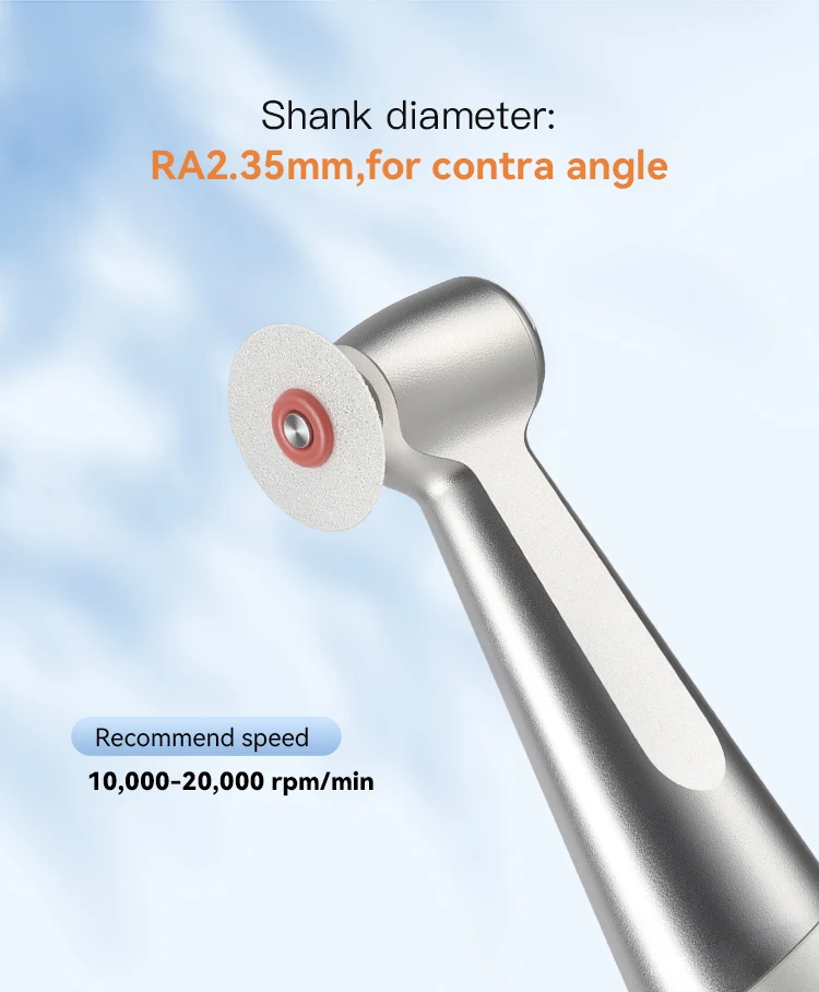 3 Boxen AZDENT Dental-Polierscheiben, transluzent, Durchmesser 12,5 mm, mit Aluminiumoxidpartikeln, 1 Stück Dorn, Zahnmedizin-Werkzeug – Detail 5