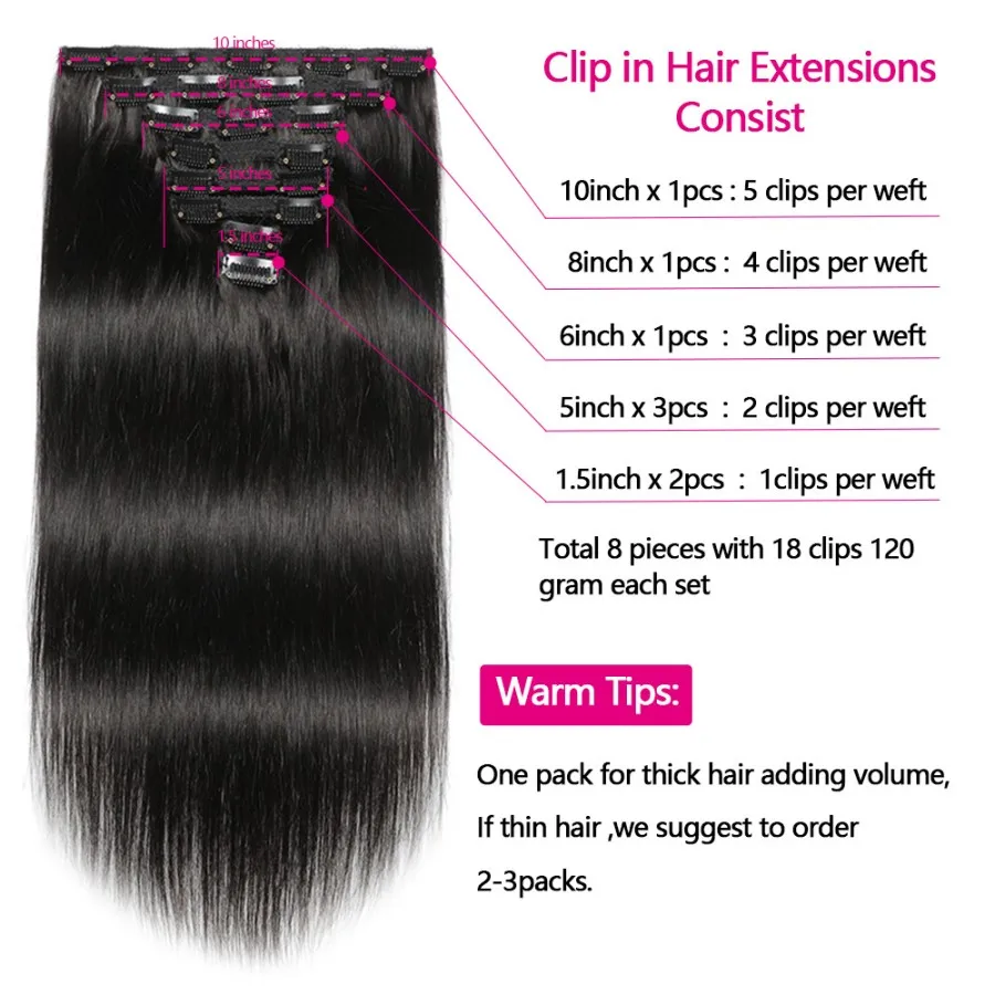 Thumbnail 4 - #28 Clip-In Human Hair Extensions Deals & Discounts