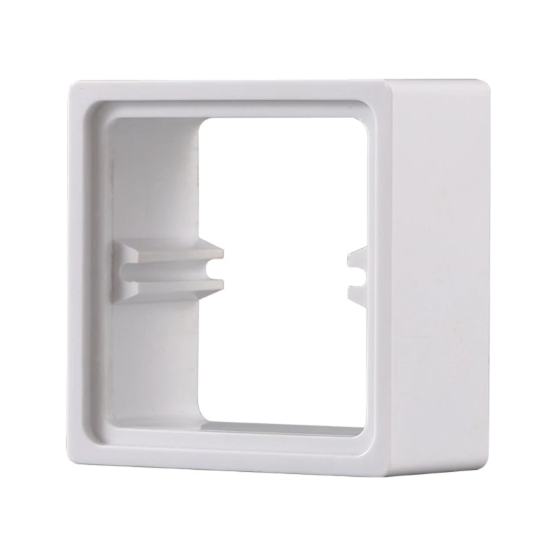 20mm Single Socket Spacer Square Spacer Socket Surround Cover 1 Gang Socket Surround Uprades for Light Switches Covers