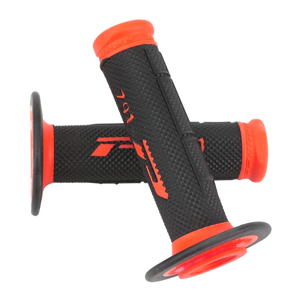 AliExpress NONE 17 Colors Handle Grip Motorcycle High Quality EMIG Dirt Pit Bike Motocross 7/8" Handlebar Rubber Gel Hand Grips Brake Grips