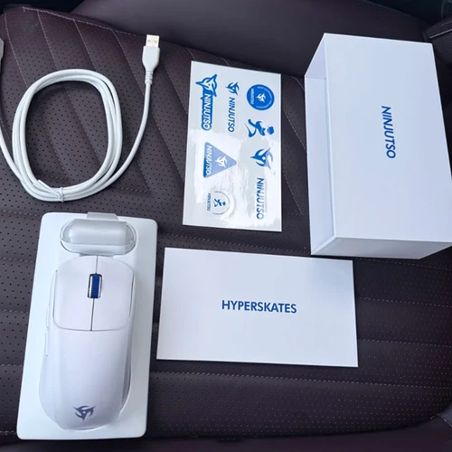 Imagen 2 del producto Ratón inalámbrico para juegos NINJUTSO TEN Air 2,4 GHz/con cable modo Dual 8K 8000Hz ligero FPS Gaming Office Desktop Laptop Mouse