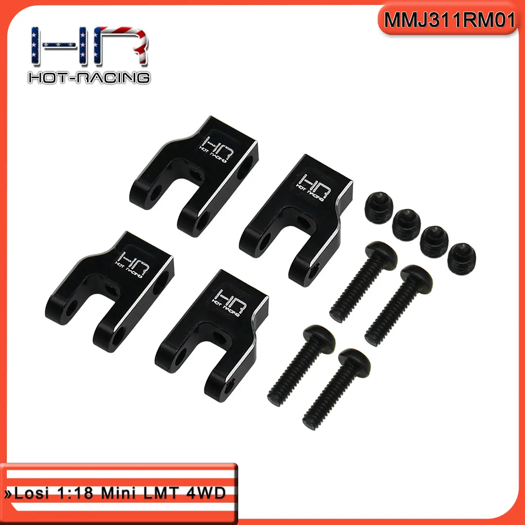 Hot Racing Aluminum Roll bar pivot Mount: Mini LMT