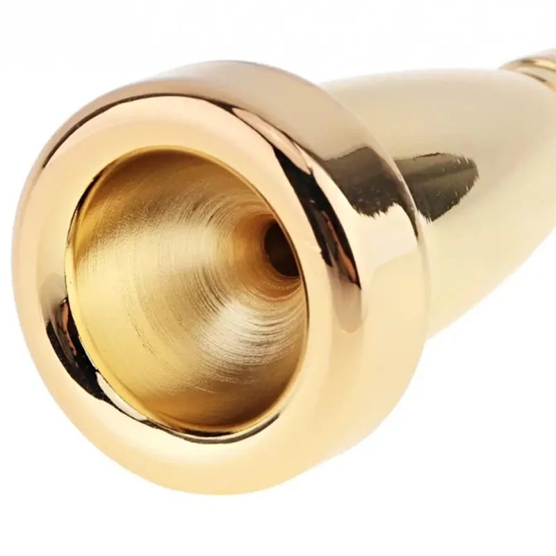 

A51Q-Труба-мундштук позолоченный 3C для баха Конна и короля, аксессуары для музыкантов для начинающих