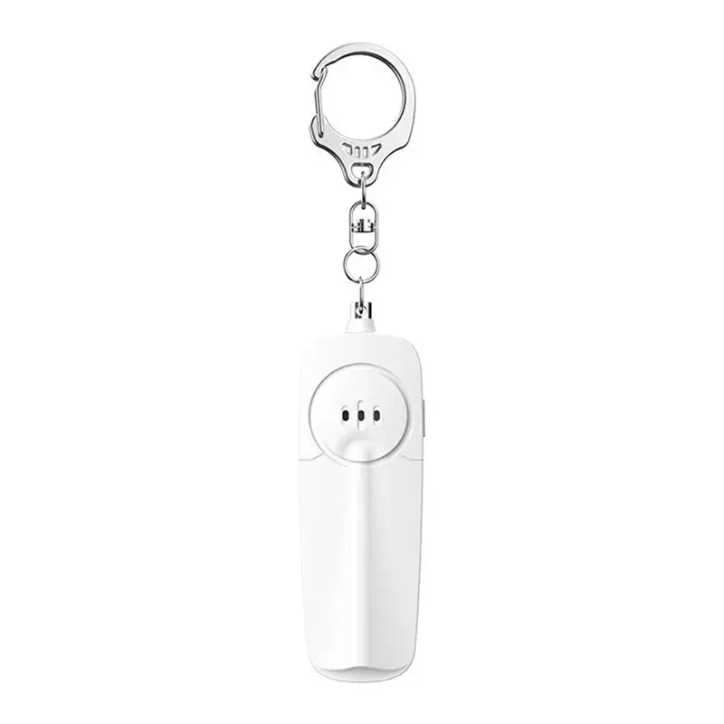 

ABZZ-Lighter And Thinner Female Portable Alarm With Keychain,130Db Volume, Electronic Whistle, Backpack Pendant