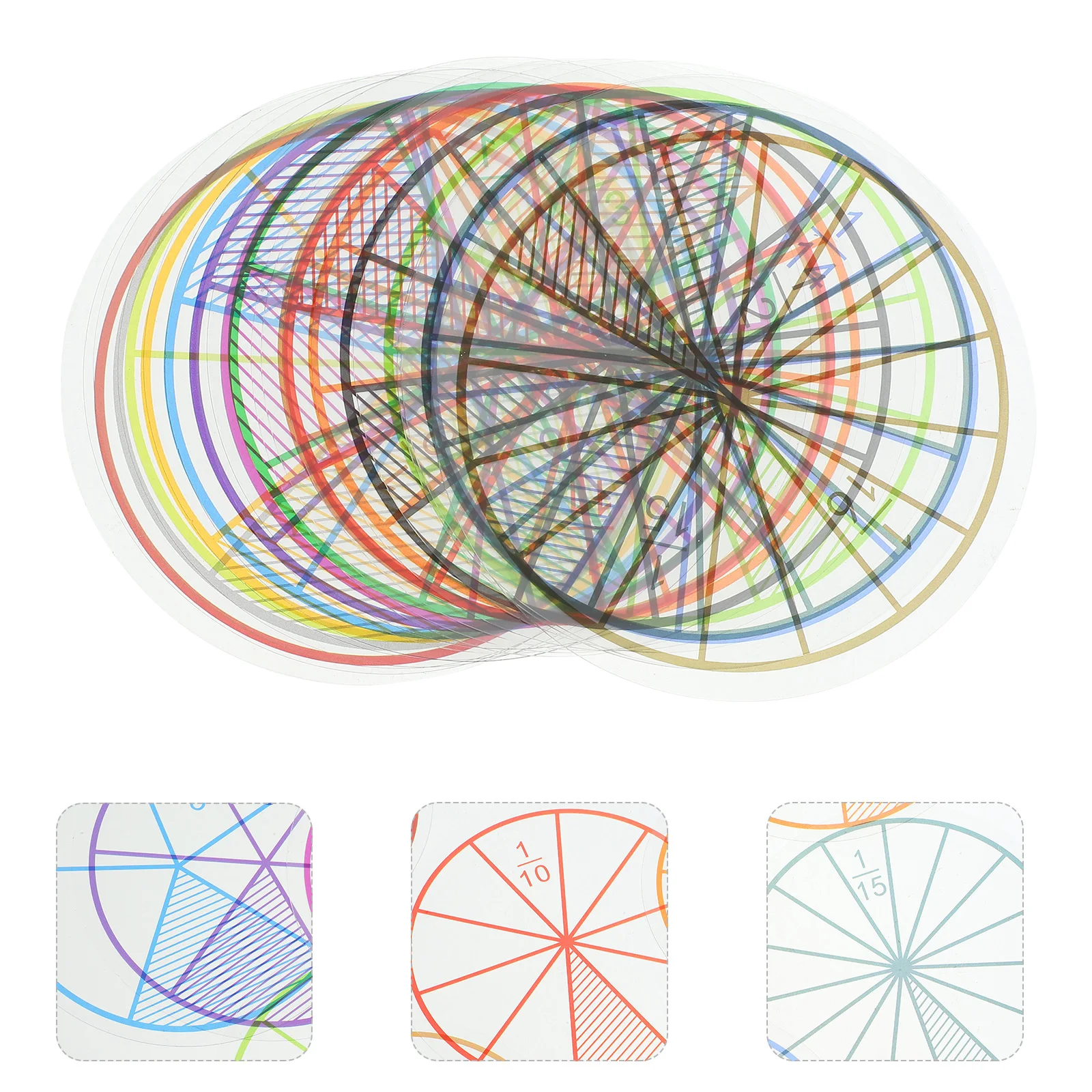 

Fraction Manipulatives Educational Math Number Cognitive Plaything Counting Teaching Aid Smooth Edges