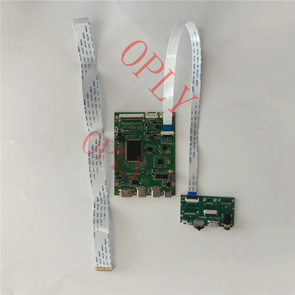 Плата контроллера 2 TYPE C Mini HDMI-совместимая для N160JME N160JME-GQA N160JME-GTK 16 дюймов 1920x1200 EDP светодиодная панель комплект экрана DIY