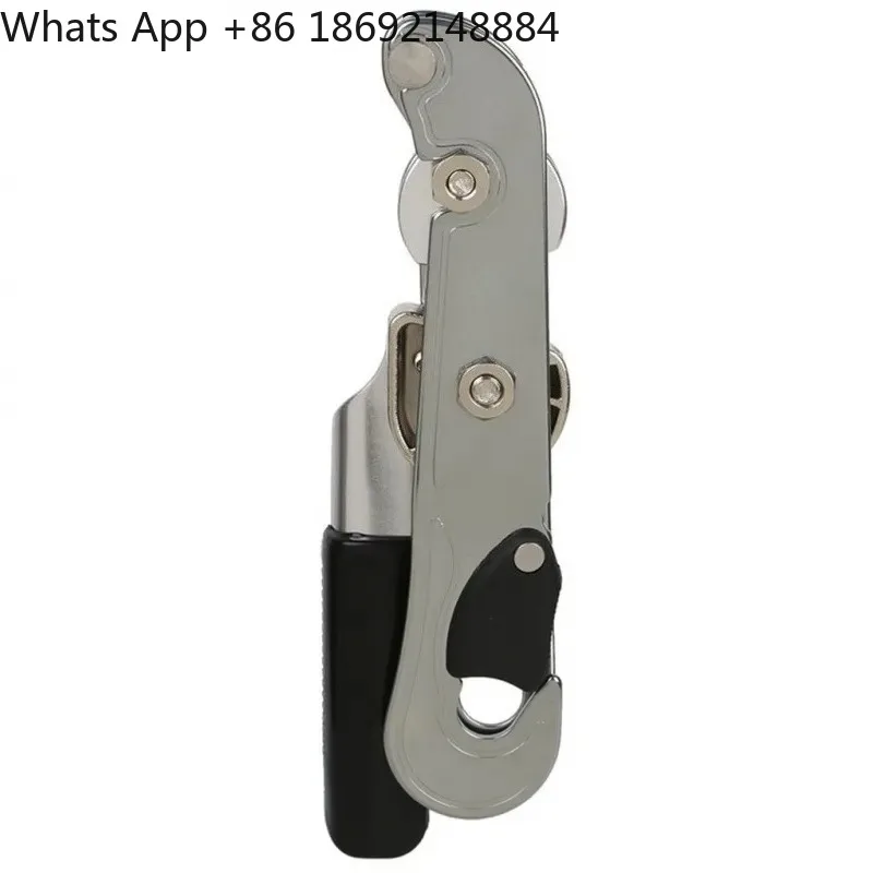 Manual Descent Device for Outdoor Mountaineering Rock Climbing Downhill Slow Down and Descent Protection Equipment