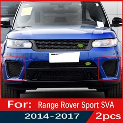 For Land Rover Range Rover Sport SVR L494 2014 2015 2016 2017 Fog Light Cover Grill Vent Mesh Grille Fog Lamp Cover Cap Shell