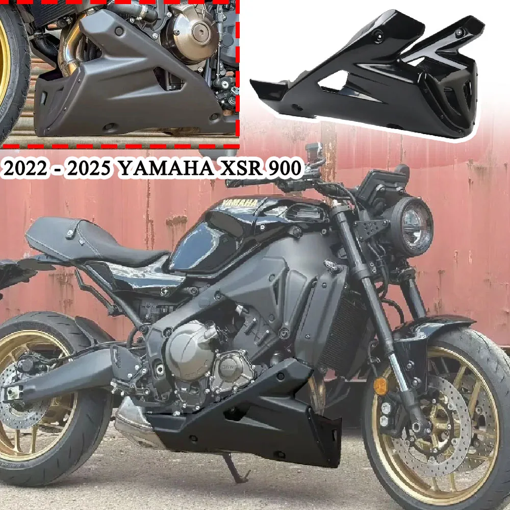 

Для Yamaha XSR 900 2022-2025 мотоциклетный поддон без краски, спойлер для шасси двигателя, обтекатель, защитная крышка, новый стиль