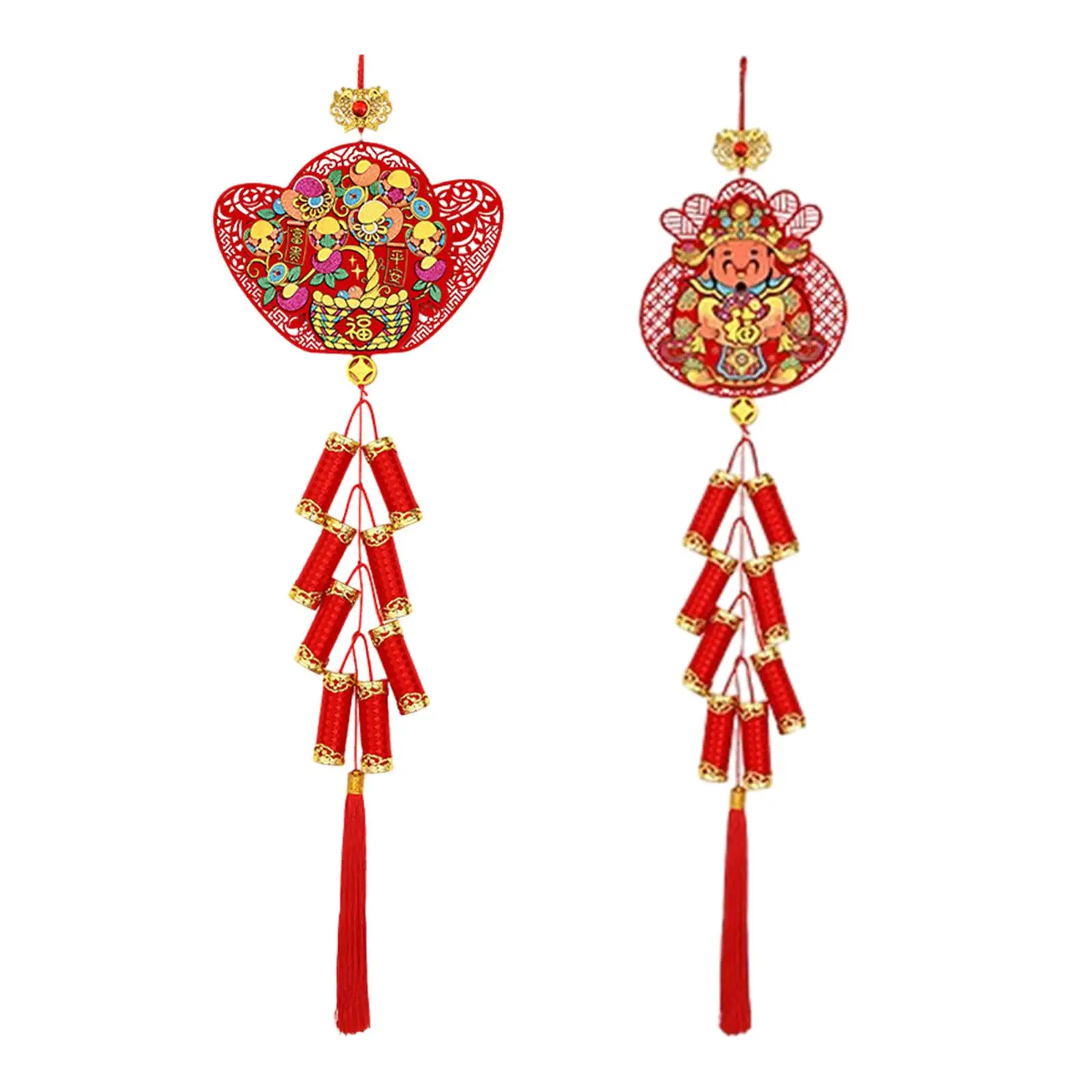 Chinese New Year Pendant Celebration Supplies Lunar New Year Decorations Decorations Hanging Ornament for Festive Atmosphere