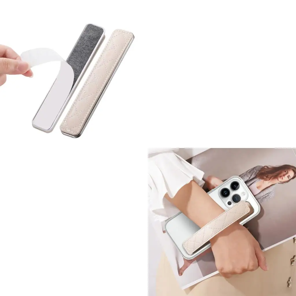 Elastic Wrist Straps Phone Stand On Phone Grip for Hands Easy Viewing