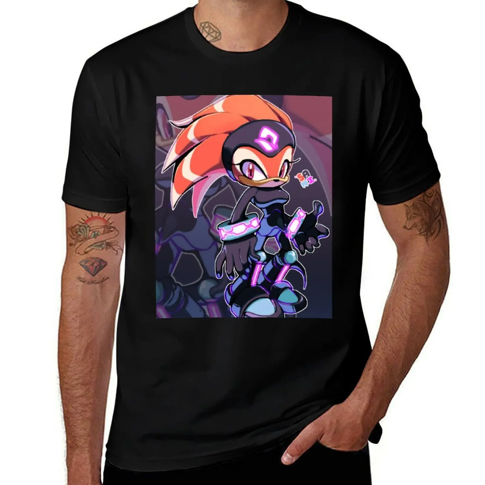 

SHADE THE ECHIDNA T-Shirt t shirt for man man t shirt cotton high quality T-Shirt