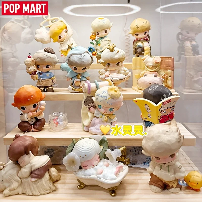 

New Pop Mart Dimoo If Today Were The 8th Day Series Blind Box Figure Collectible Home Desktop Decor Gift For Anime Fans And Kids