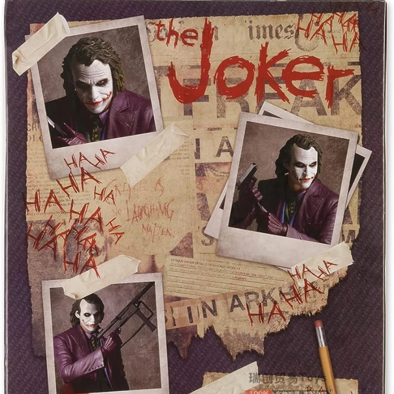 

NECA Dark Knight JOKER 1:4JOKER Heath Ledger 18-inch Hands-on Model Toy Doll or Action Figure Ornament Model Gifts