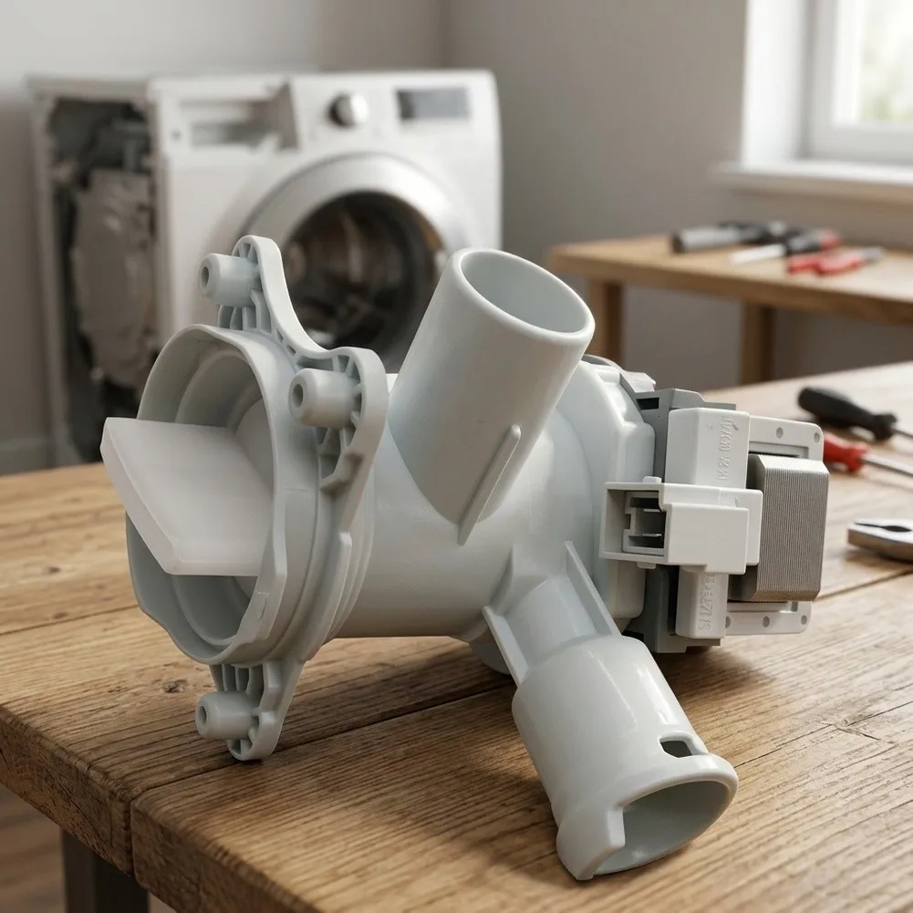 Replacement Drain Pump Assembly With Filter For Electrolux And AEG= Front Load Washing Machines, Efficient Wastewater Removal