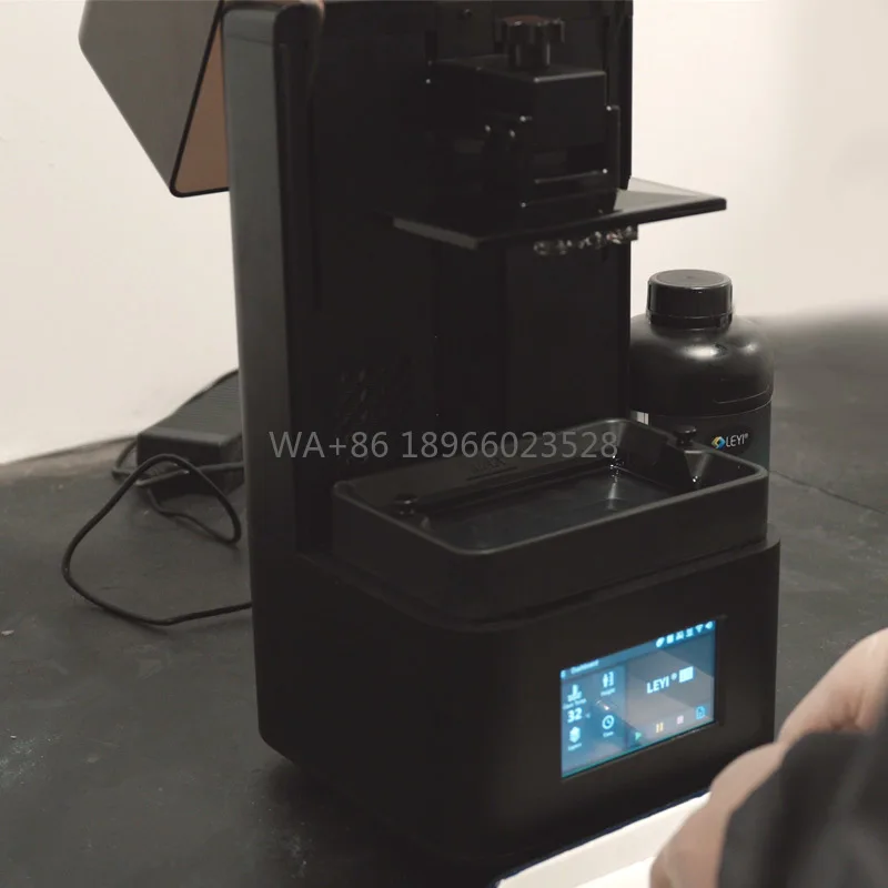 LEYI L6 Dental LCD 3D Printer with Heating USB Connectivity 1 Year Warranty Fast Production Compact Size Source Factory