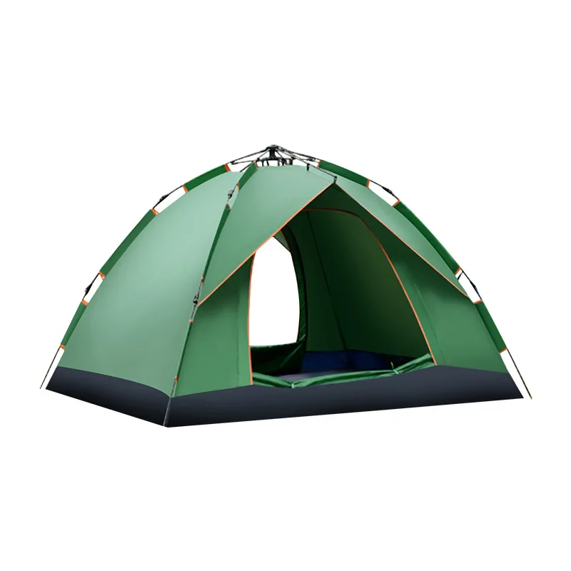 

Tent outdoor fully automatic quick opening camping supplies Tent folding four corner campsite