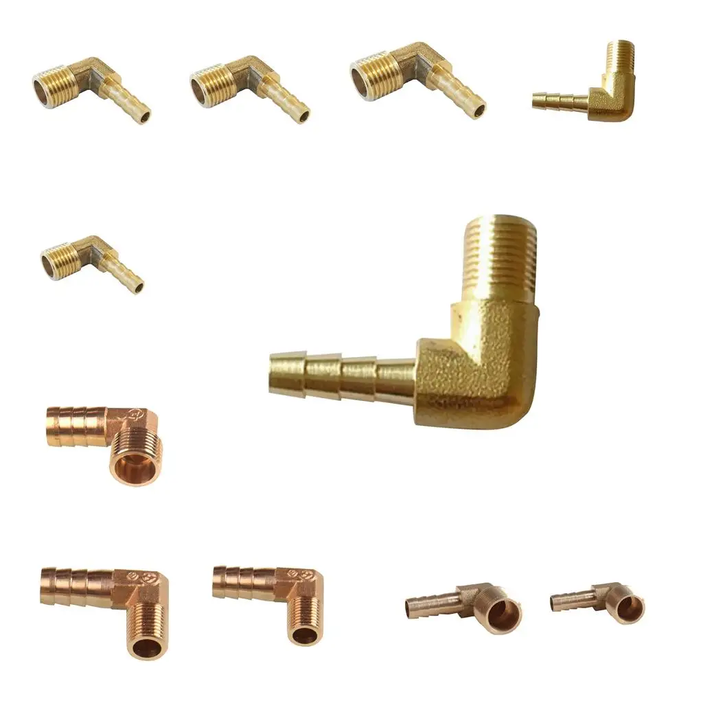 

Соединители хвостовой трубки шланга BSP до 90-градусного колена/прямого стержня