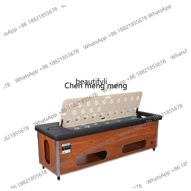 ss 26 Automatic intelligent one-key ignition smokeless and tasteless moxibustion bed body fumigation therapy bed massage