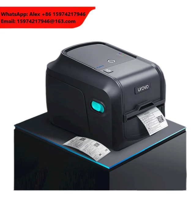 Impresora De Etiquetas Adhesivas Thermal Sticker Transfer Label Printer 80mm Barcode Printer Printing Label Machine