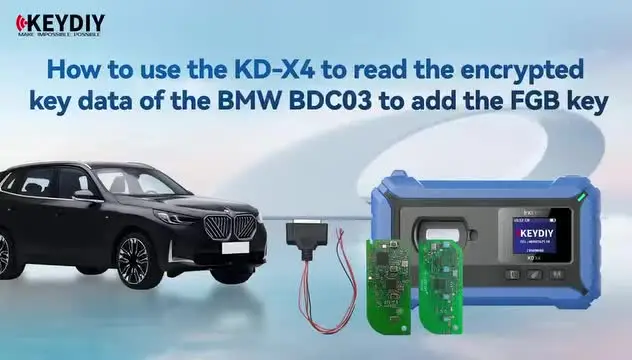 Placa PCB KEYDIY KD FGB08 FGB23 FGB57 FGB58 para geração de chaves BMW FEM BDC CAS4+/G VW Audi MQB ZB ZA Series