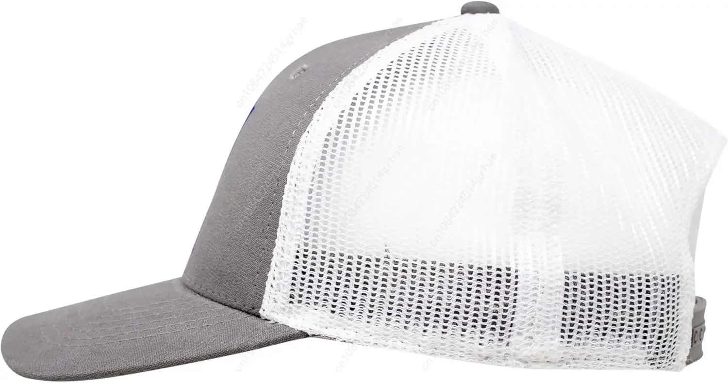 قبعة خارجية قياسية BEER-024 رمادي داكن/أبيض، مقاس واحد يناسب