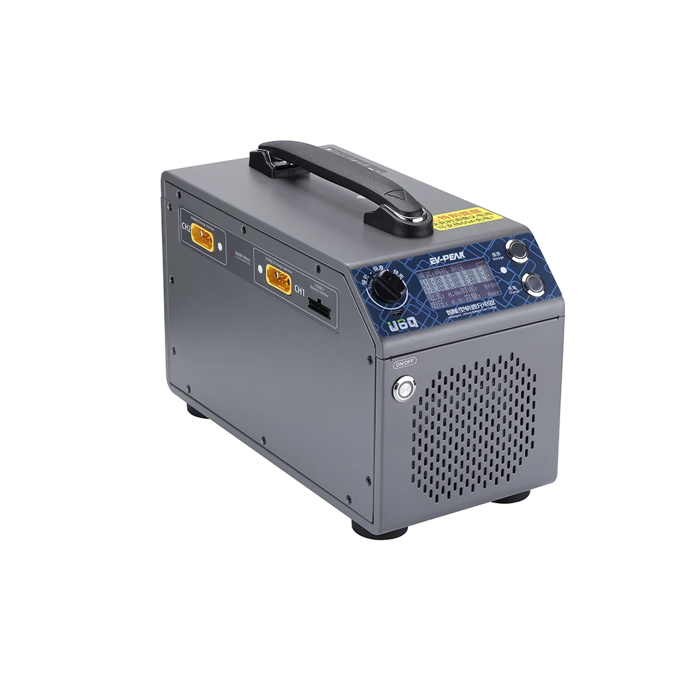 EV-PEAK U6Q 3000W/60A Quad Channels Intelligent Balance Fast Charger